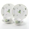 ヘレンド ハーブガーデン（イングレース） トリオセット ペア