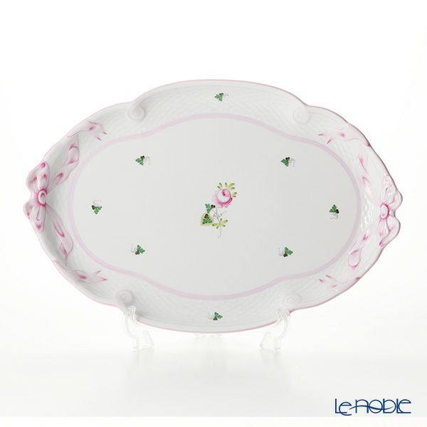 ヘレンド ウィーンのバラ ピンク テテアテテセット