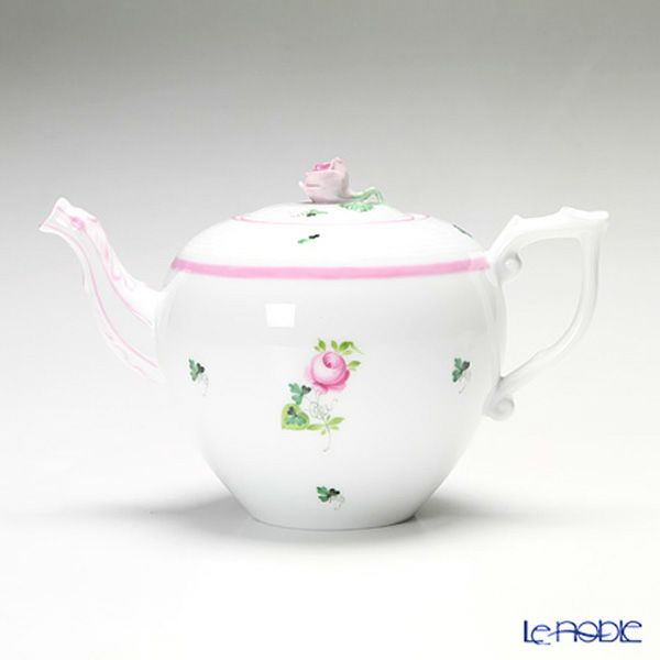 ヘレンド ウィーンのバラ ピンク 2人用 ティー7点セット（兼用）