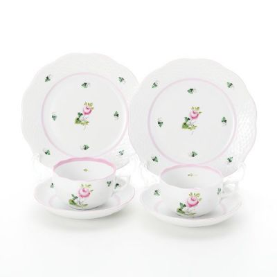 ゆうかりん様　御専用　ヘレンド　ヴィエナローズプラチナ他ピンク3点セット ゆうかりん様 御専用 ヘレンド ヴィエナローズプラチナ他ピンク3点