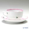 ヘレンド ウィーンのバラ ピンク 00724-0-00 ティーカップ＆ソーサー 200ml ペア