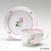 ヘレンド ウィーンのバラ ピンク 00724-0-00 ティーカップ＆ソーサー 200ml ペア