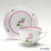 ヘレンド ウィーンのバラ ピンク 00730-0-00 ティーカップ＆ソーサー（兼用） 200ml ペア