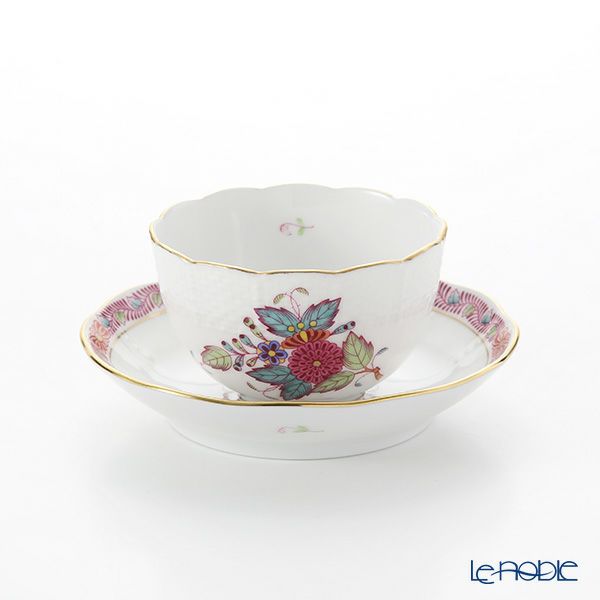 ヘレンド アポニー 00710-0-91／711 ジャパニーズカップ＆ソーサー 130ml 5色セットA