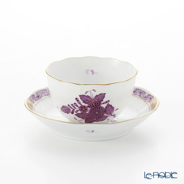 ヘレンド アポニー 00710-0-91／711 ジャパニーズカップ＆ソーサー 130ml 5色セットB