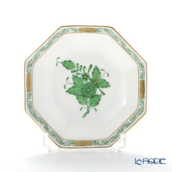 ヘレンド アポニー 04307-0-00 小皿（オクタゴナル） 11cm 5色セットB