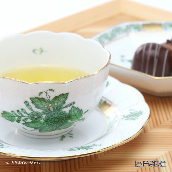 ヘレンド アポニー 04307-0-00 小皿（オクタゴナル） 11cm 5色セットB