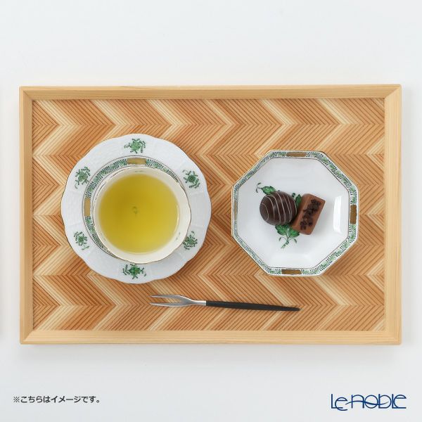 ヘレンド アポニー 04307-0-00 小皿（オクタゴナル） 11cm 5色セットB