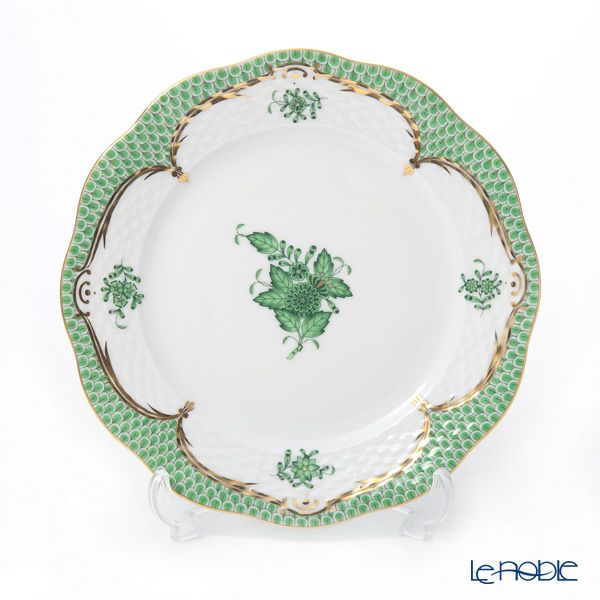 ヘレンド アポニーグリーン グリーンスケール ティー 7点セット