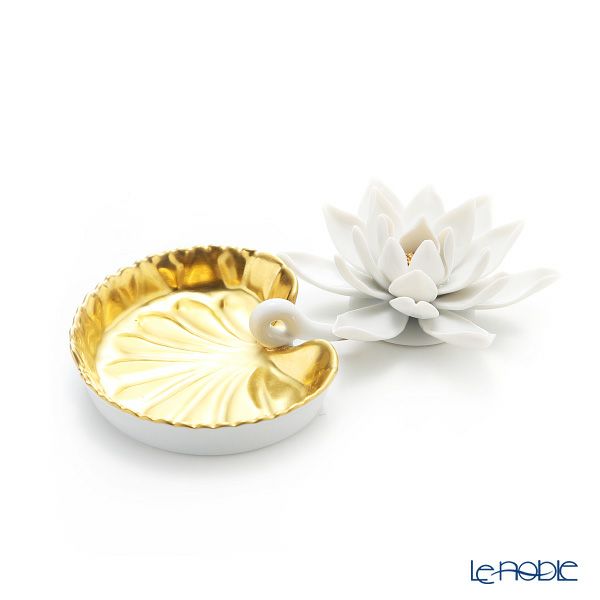 ヘレンド A-OR＆MOR ウォーターリリー＆ロータスディッシュ セット