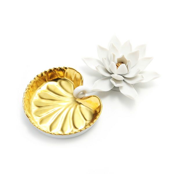 ヘレンド A-OR＆MOR ウォーターリリー＆ロータスディッシュ セット