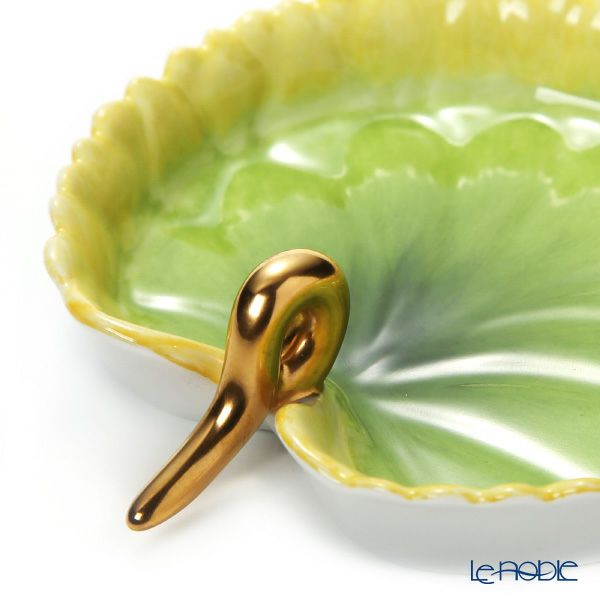 ヘレンド C＆C1 ウォーターリリー＆ヴィクトリアリーフディッシュ セット