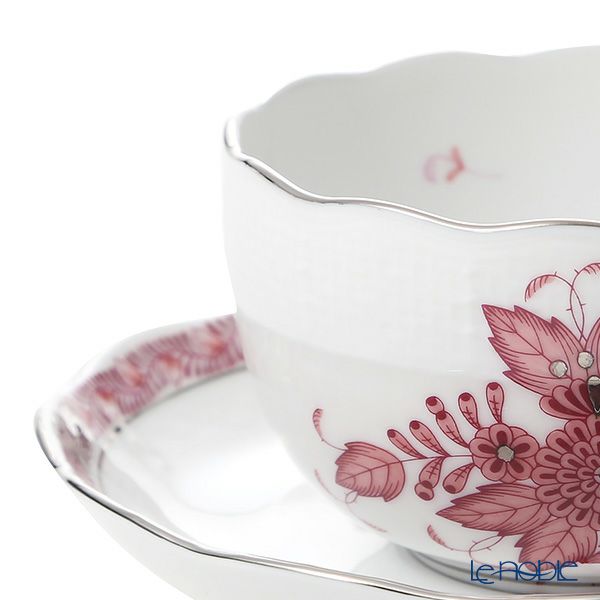 ヘレンド アポニーモーヴプラチナ AP2-PT トリオセット ペア