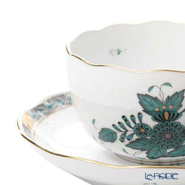 ヘレンド アポニーグリーン2 AV2（ブルーグリーン） トリオセット