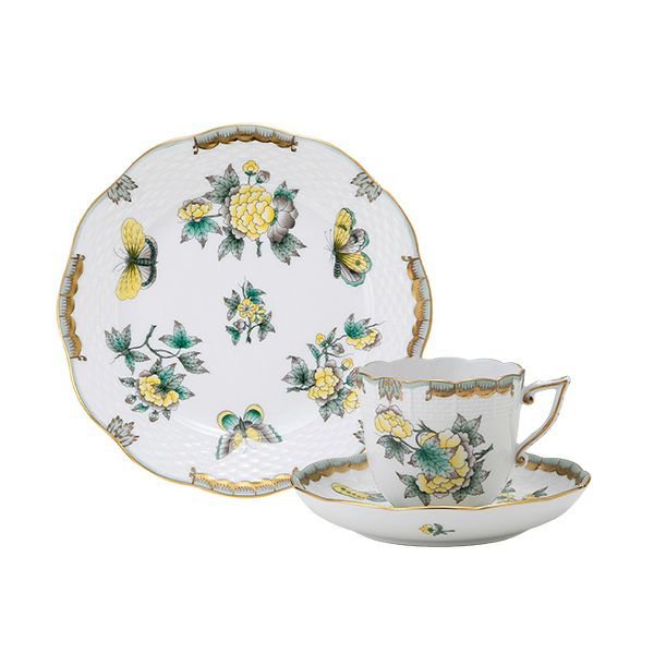 ヘレンド (HEREND) ヴィクトリア O-VBO-VX1 トリオセット コーヒー