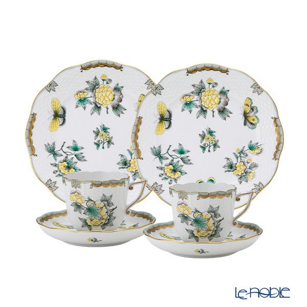 ヘレンド (HEREND) ヴィクトリア O-VBO-VX1 トリオセット コーヒー ペア