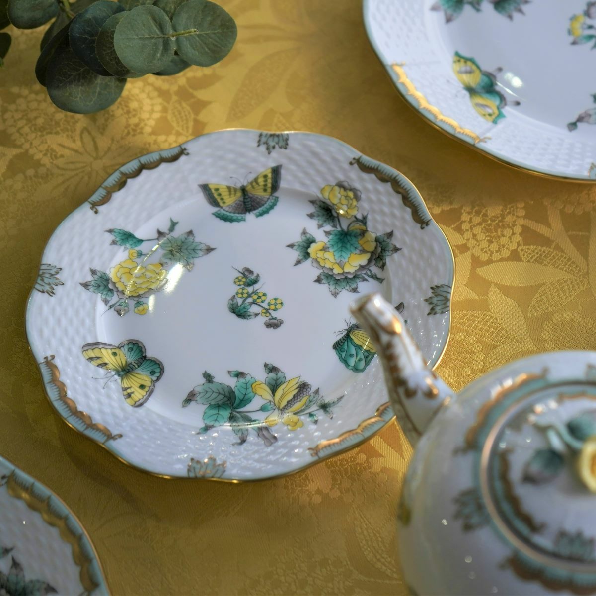 ヘレンド ヴィクトリア O-VBO-VX1 トリオセット コーヒー ペア