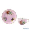 ヘレンド ピンクのヴィクトリア VE-FP1 2人用 ティー7点セット