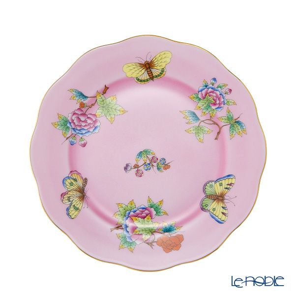 ヘレンド ピンクのヴィクトリア VE-FP1 2人用 ティー7点セット