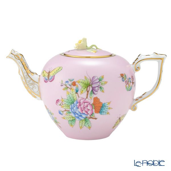 ヘレンド ピンクのヴィクトリア VE-FP1 2人用 ティー7点セット