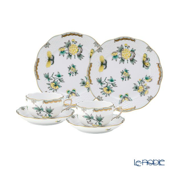 ヘレンド (HEREND) ヴィクトリア O-VBO-VX1 トリオセット ティー ペア