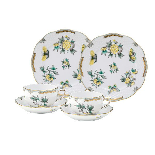 ヘレンド (HEREND) ヴィクトリア O-VBO-VX1 トリオセット ティー ペア