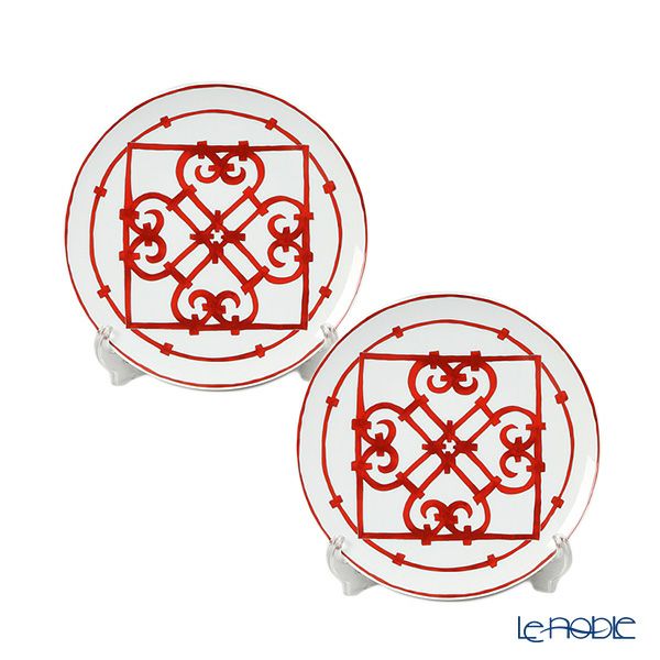 エルメス（HERMES） ガダルキヴィール アメリカンディナープレート 27cm ペア