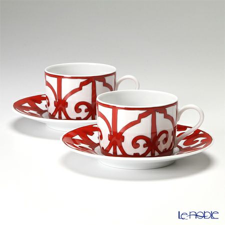 エルメス（HERMES） ガダルキヴィール ティーカップ＆ソーサー 160ml ペア