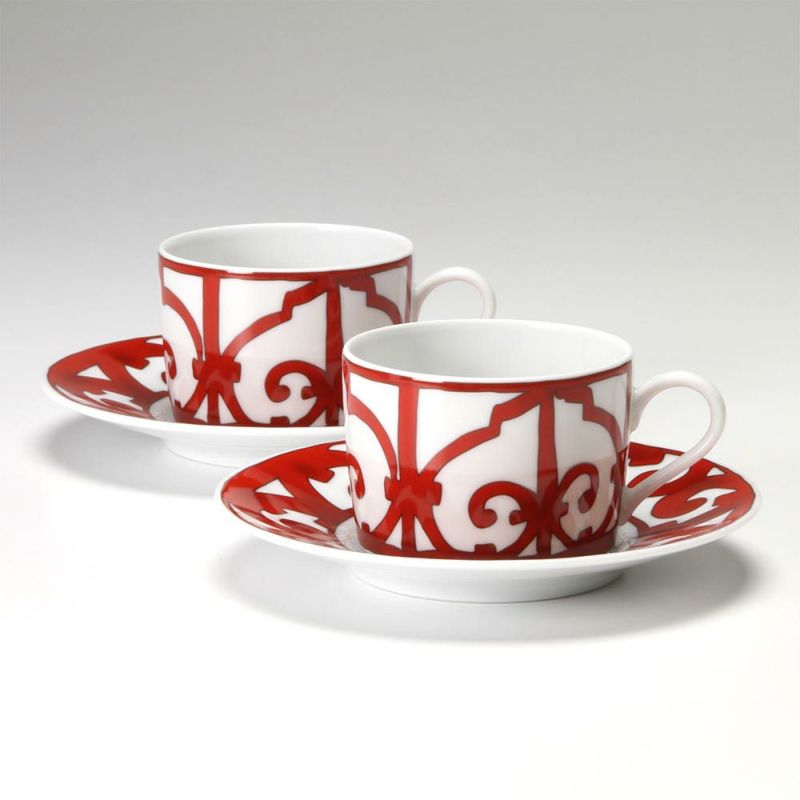 エルメス（HERMES） ガダルキヴィール ティーカップ＆ソーサー 160ml ペア