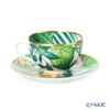 エルメス（HERMES）パシフォリア ティーカップ＆ソーサー 200ml ペア 044016P