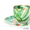 エルメス（HERMES）パシフォリア コーヒーカップ＆ソーサー 100ml ペア 044017P デミタス／エスプレッソ用