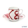 エルメス（HERMES） ガダルキヴィール コーヒーカップ＆ソーサー 90ml ペア