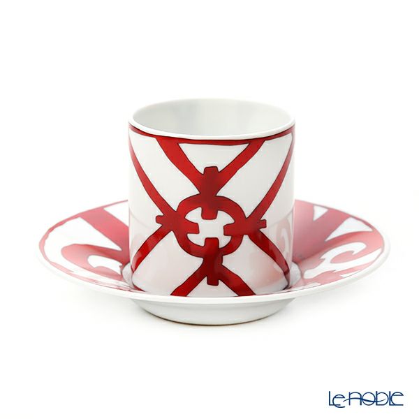 エルメス（HERMES） ガダルキヴィール コーヒーカップ＆ソーサー 90ml ペア