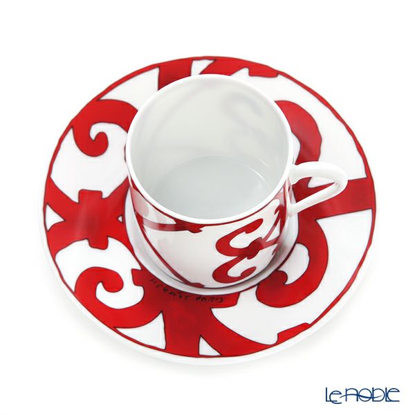 エルメス（HERMES） ガダルキヴィール コーヒーカップ＆ソーサー 90ml ペア