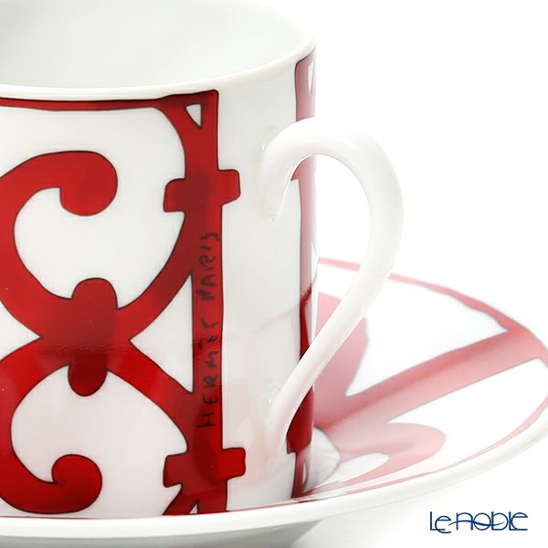 エルメス（HERMES） ガダルキヴィール コーヒーカップ＆ソーサー 90ml ペア