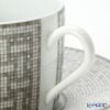 エルメス（HERMES） モザイク ヴァンキャトル プラチナ ティーカップ＆ソーサー 160ml ペア 【ブランドボックス付】