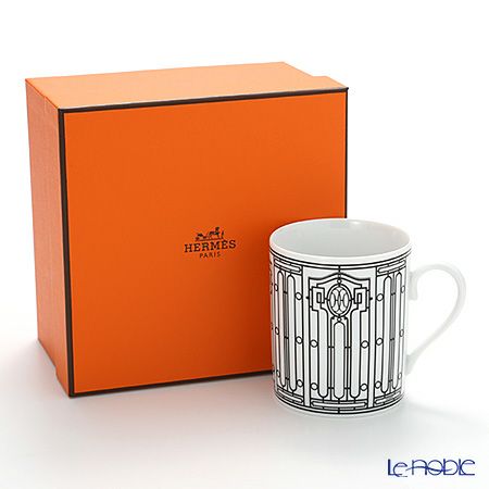 エルメス（HERMES） H Deco アッシュデコ マグ 300ml ペア