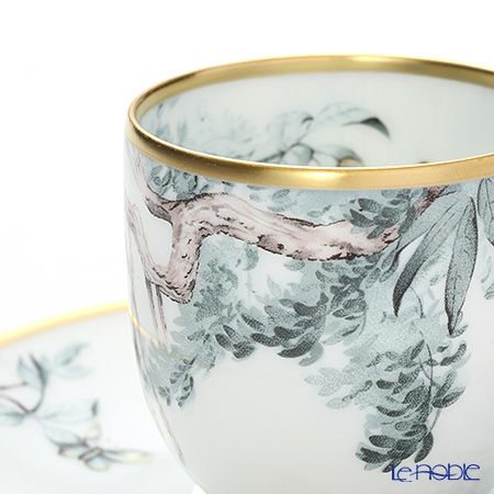 エルメス（HERMES） 赤道直下のスケッチ コーヒーカップ＆ソーサー 100ml ペア 【ブランドボックス付】