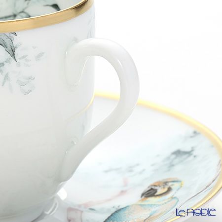 エルメス（HERMES） 赤道直下のスケッチ コーヒーカップ＆ソーサー 100ml ペア 【ブランドボックス付】