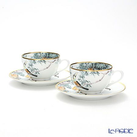 エルメス（HERMES） 赤道直下のスケッチ ティーカップ＆ソーサー 200ml ペア