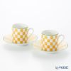 エルメス（HERMES） ウォーク・イン・ザ・ガーデン コーヒーカップ＆ソーサー イエロー ペア