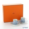 エルメス（HERMES） ウォーク・イン・ザ・ガーデン コーヒーカップ＆ソーサー ブルー ペア