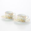 エルメス（HERMES） ウォーク・イン・ザ・ガーデン ティーカップ＆ソーサー イエロー ペア
