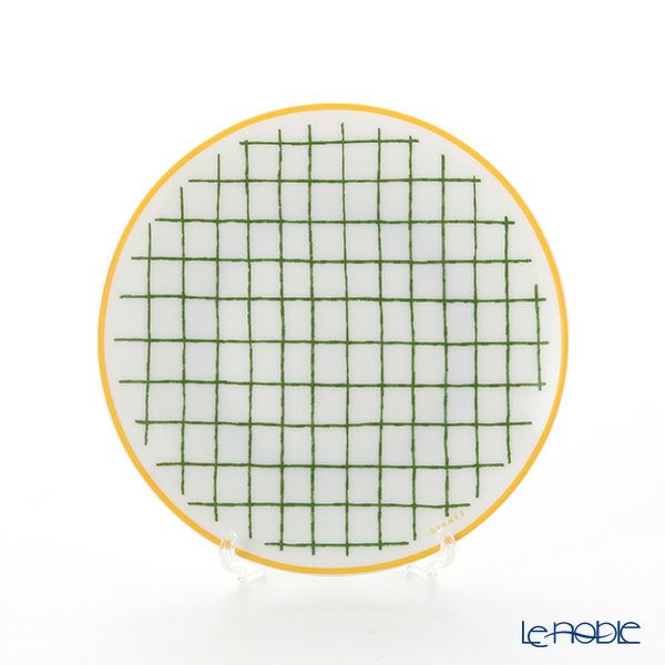 エルメス（HERMES） ウォーク・イン・ザ・ガーデン パンプレート 14cm グリーン ペア