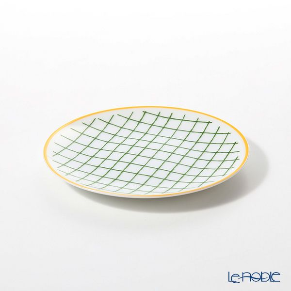 エルメス（HERMES） ウォーク・イン・ザ・ガーデン パンプレート 14cm グリーン ペア