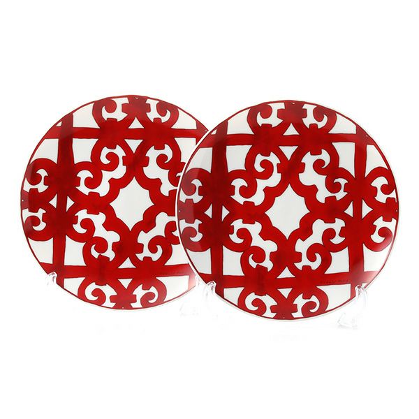 エルメス（HERMES） ガダルキヴィール デザートプレート 21cm ペア