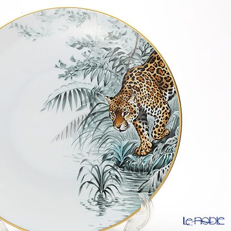 エルメス（HERMES） 赤道直下のスケッチ アメリカンディナープレート 27cm（ジャガー）ペア 038001P