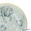 エルメス（HERMES） 赤道直下のスケッチ デザートプレート 21cm（ライオン） ペア 038107P