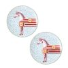 エルメス（HERMES） イポモビル デザートプレート No.1 21cm ペア 048007P