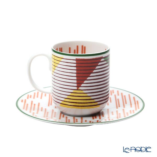 エルメス（HERMES） イポモビル コーヒーカップ＆ソーサー No.2 100ml デミタス／エスプレッソ用 ペア 048117P